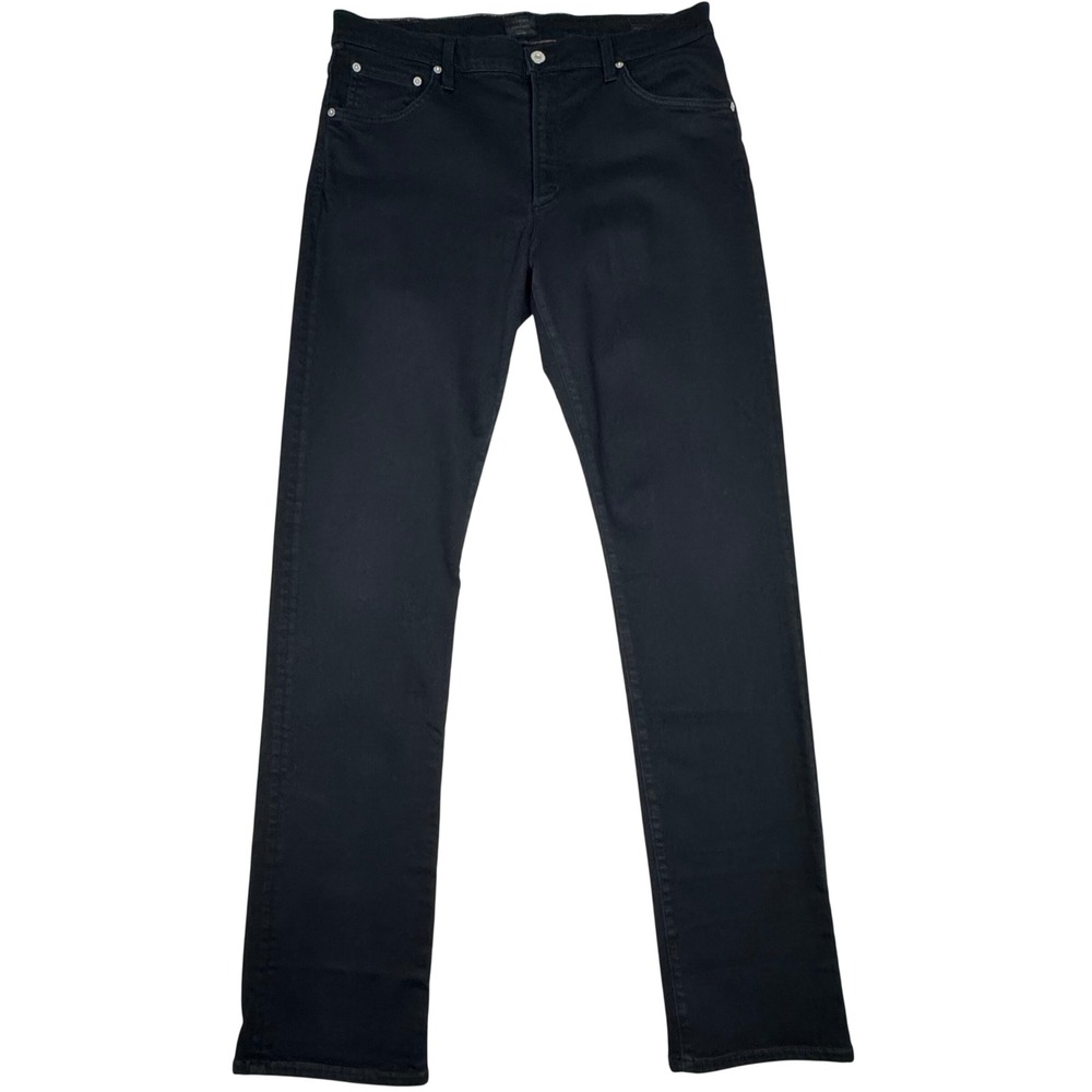 Citizens of Humanity Gage Classic Straight Jeans Men 36 (35x34) Black USA Luxury